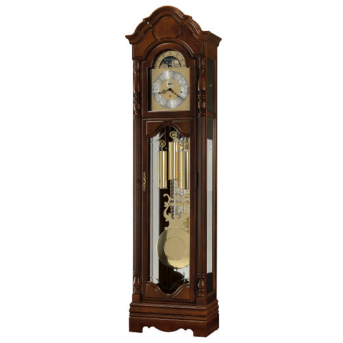 Howard Miller Grandfather Clock Chimes Out Of Sync Howard Miller Irmengard II 83'' H Solid + Manufactured Wood Grandfather